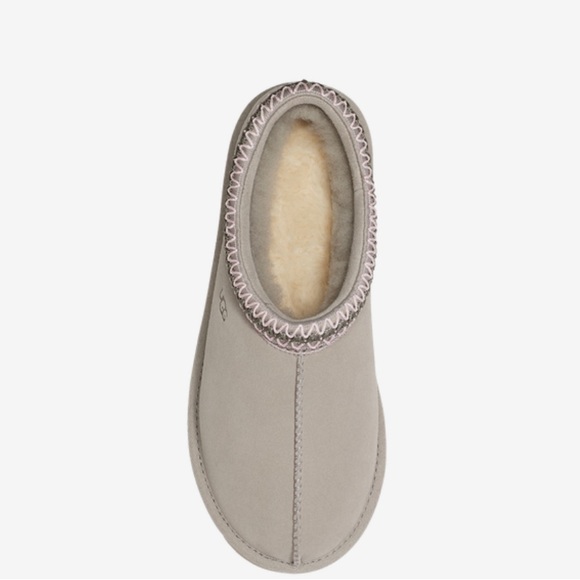 UGG | Shoes | Ugg Tasman Goat Light Grey Womens Slipper Boots Size 6 7 ...